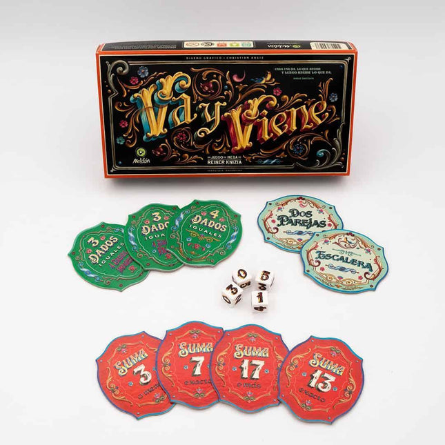 Juego De Mesa Va Y Viene Ingenio Destreza