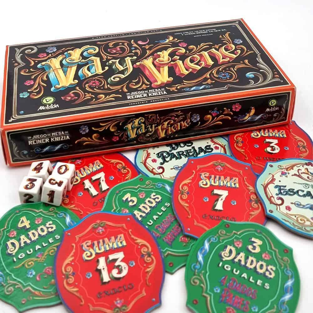 Juego De Mesa Va Y Viene Ingenio Destreza