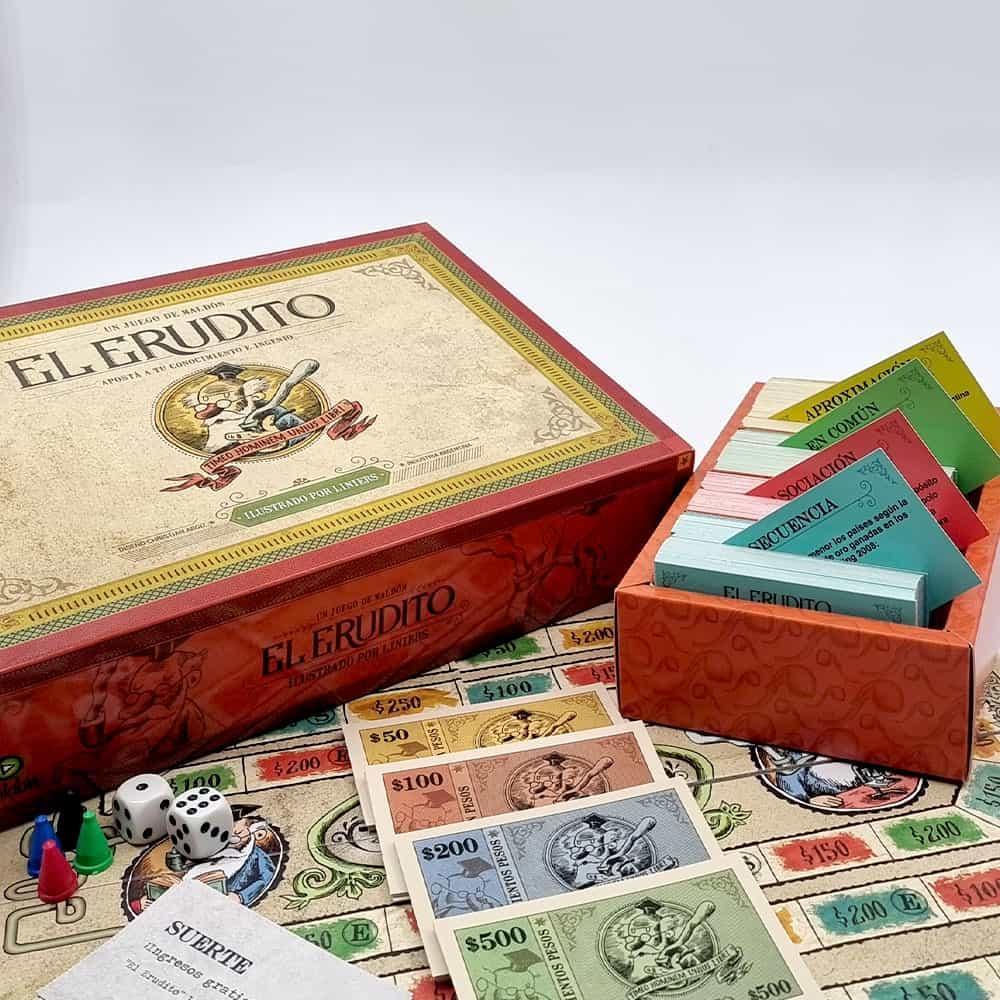 Juego De Mesa El Erudito Ingenio Destreza