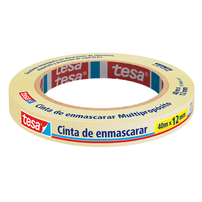 Cinta Enmascarar multipropósito 40 m x 12 mm Tesa