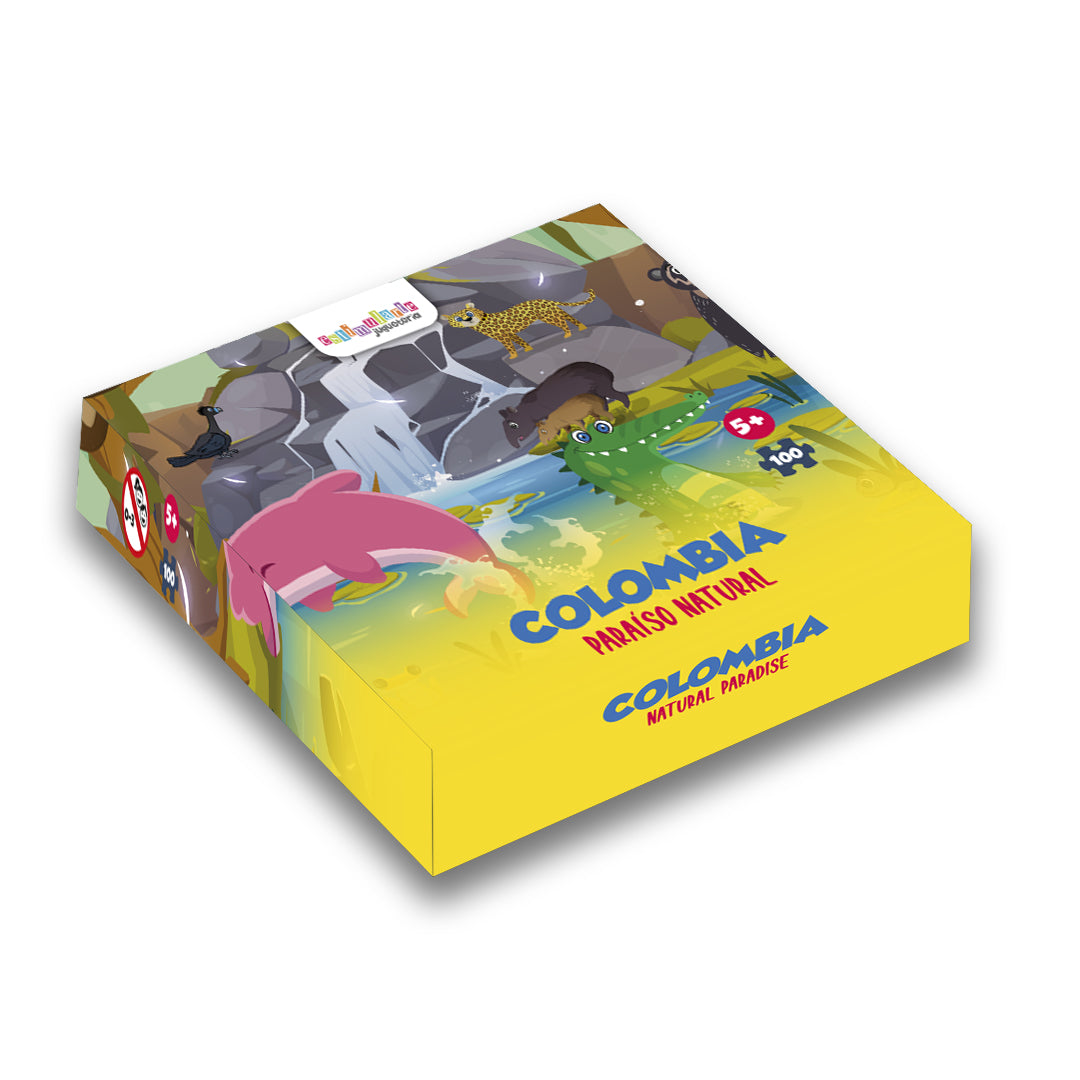 Rompecabezas 100 Piezas Colombia Paraíso Natural Estimularte