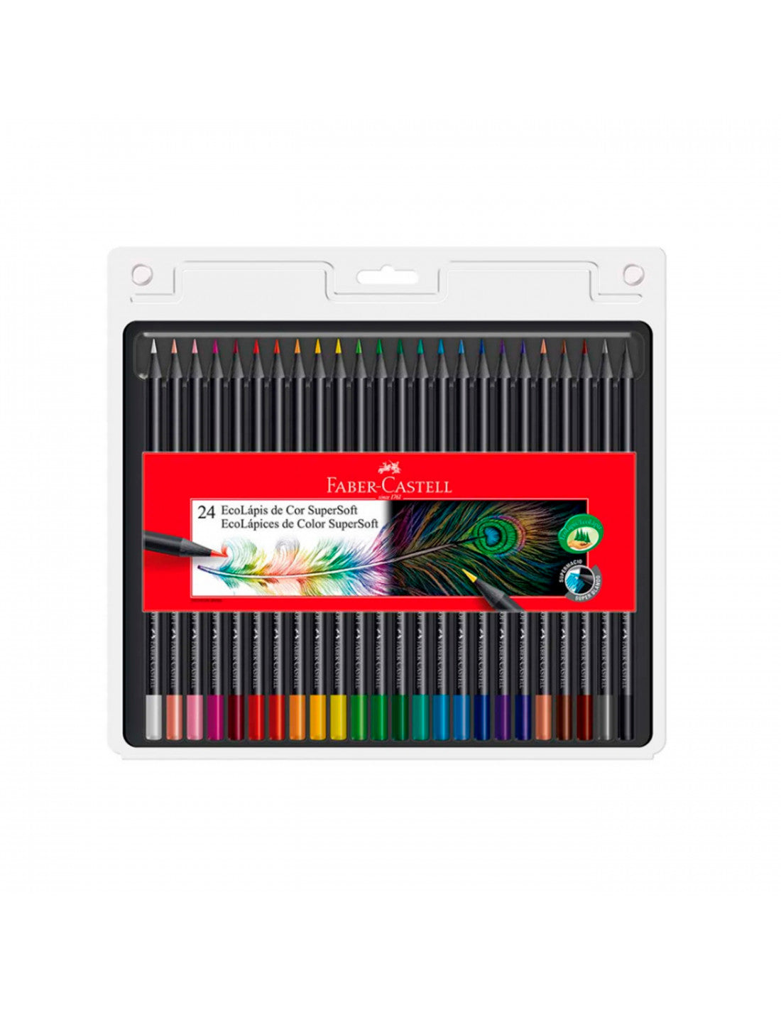 Colores Supersoft x24 Unidades Faber Castell