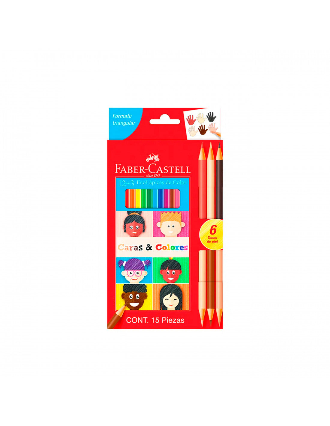 Caras Y Colores x12 Faber Castell