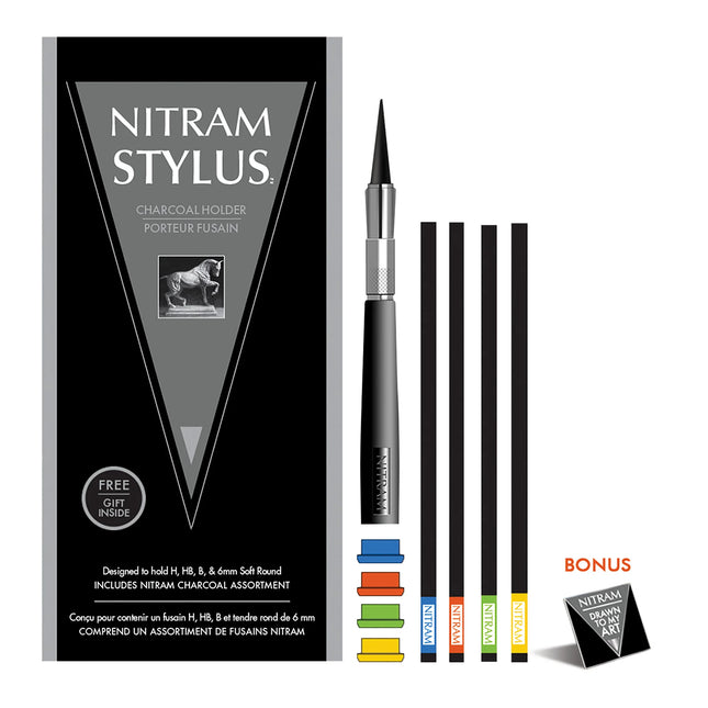 Kit Stylus (Carbón + Soporte) | Nitram