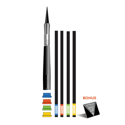 Kit Stylus (Carbón + Soporte) | Nitram