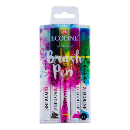 Estuche Brush Pen 5 Colores Primarios | Royal Talens
