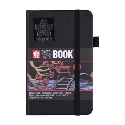 Sketch Book Hojas Negras 80 Hojas 140 g | Sakura