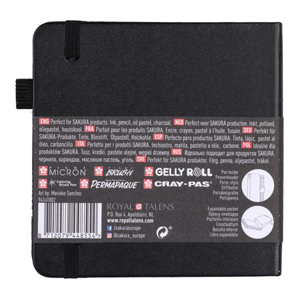 Sketch Book Hojas Negras 80 Hojas 140 g | Sakura