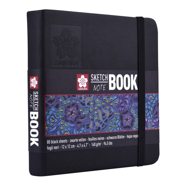 Sketch Book Hojas Negras 80 Hojas 140 g | Sakura