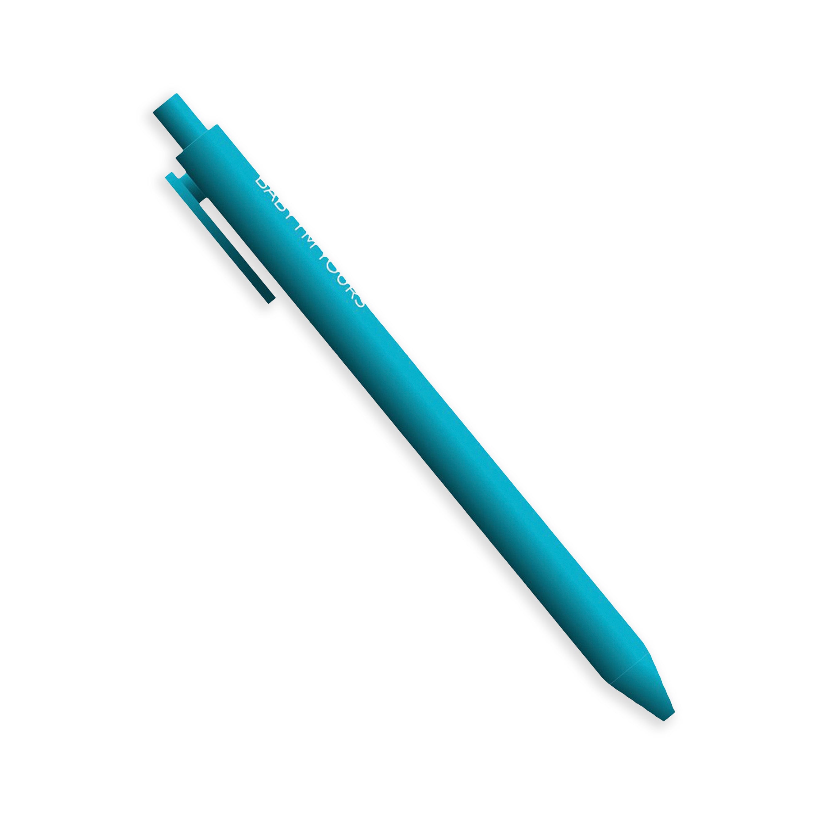 Lapicero Toy Magic Pen Bright Blue en color azul vibrante con frase romántica y tinta azul brillante para escritura creativa.