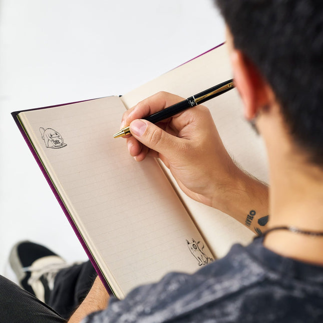 Agenda Perro Bulldog Frances Blanco Y Negro Los Cartujos