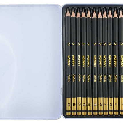 Set Lápices De Grafito x12 | Kores