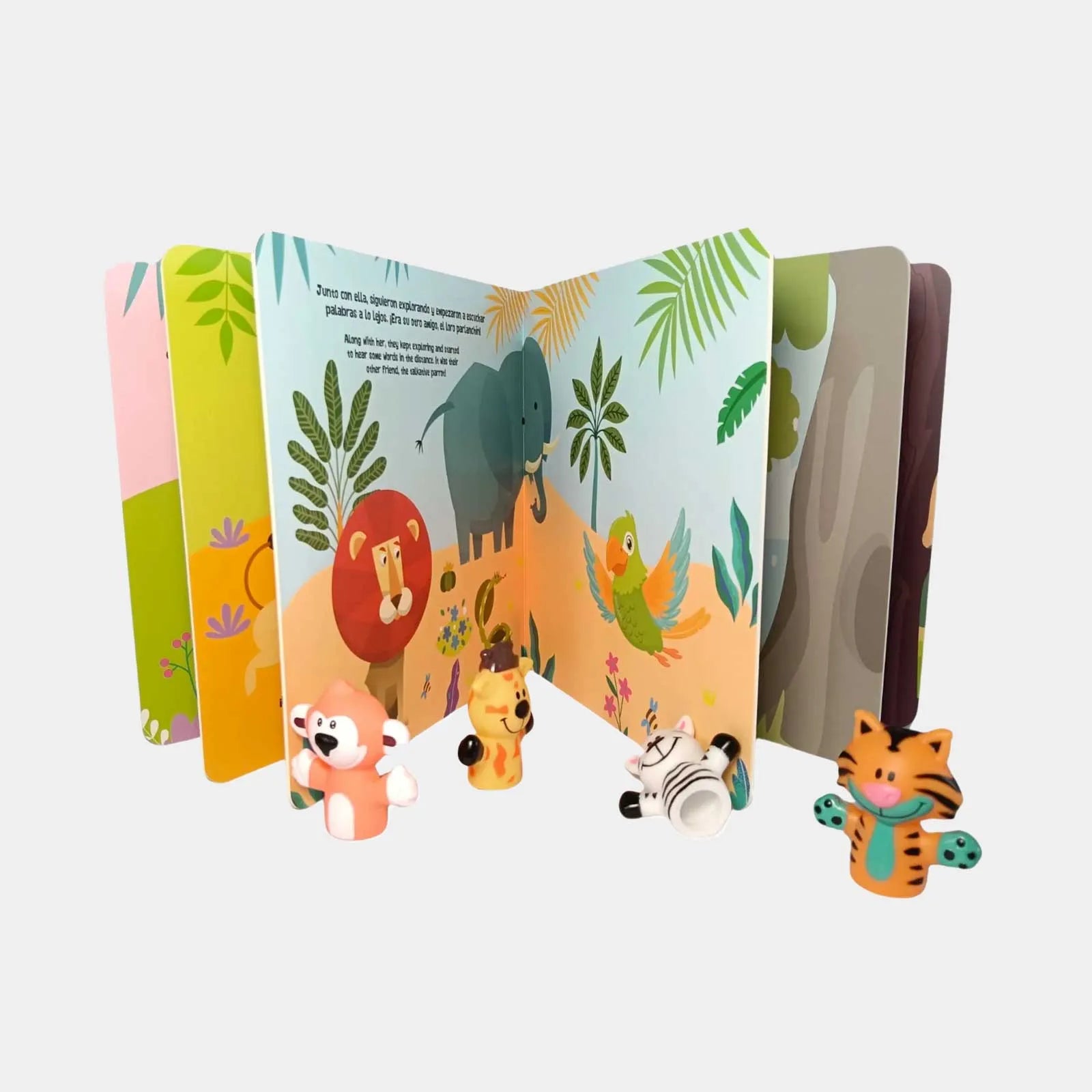 Libro Titere La Jungla