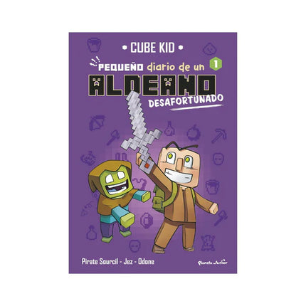 Minecraft Pequeño Diario De Un Aldeano Desafortunado - Cube Kid