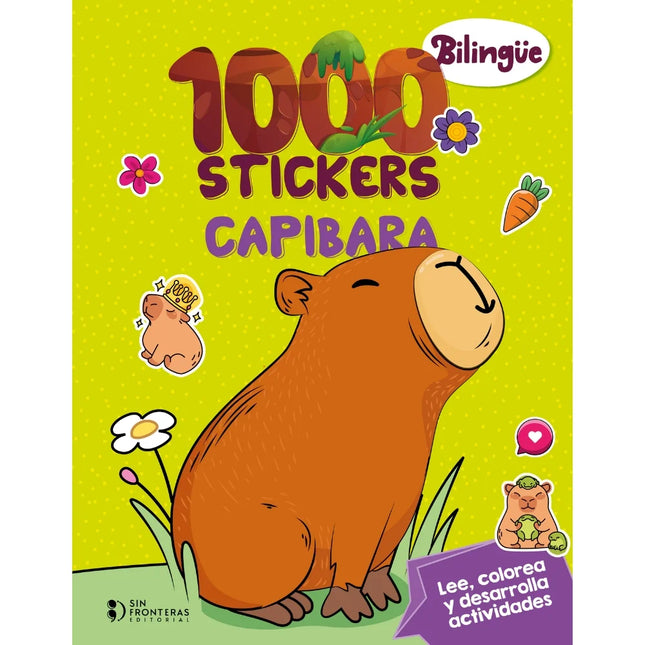 1000 Stickers De Capibaras