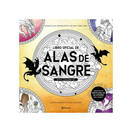 Alas De Sangre Para Colorear - Lydia Fenwick
