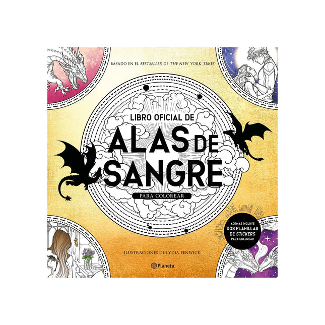 Alas De Sangre Para Colorear - Lydia Fenwick