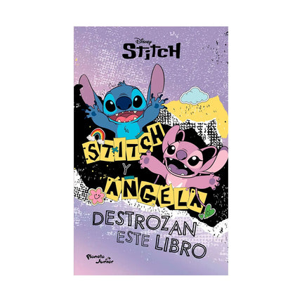 Stitch Y Angela Destrozan Este Libro - Disney