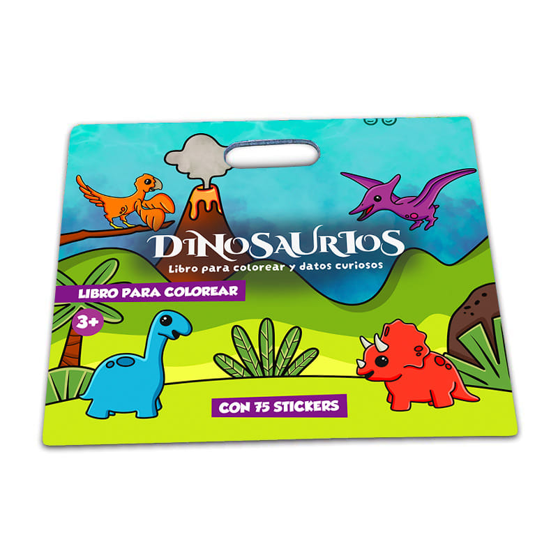 Dinosaurios Libro Para Colorear Estimularte