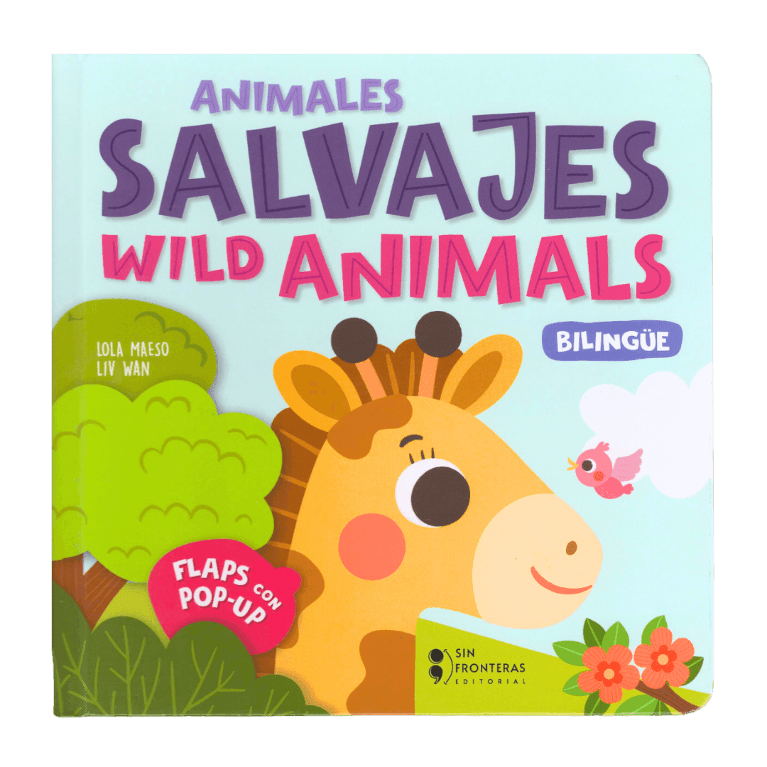 Colección Flaps Con Pop-Up: Animales Salvajes
