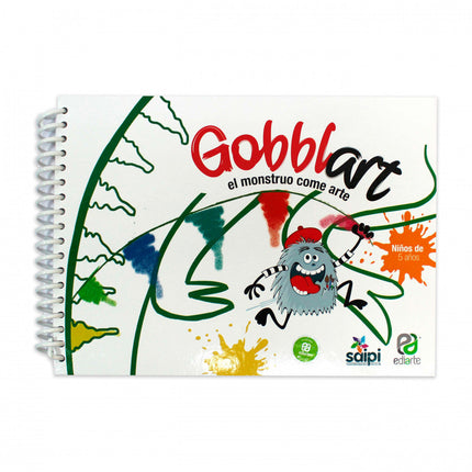 Gobblart El Monstruo Come Arte 5 Años Ediarte