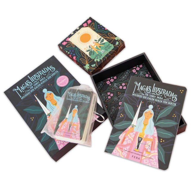 Tarot Magas Ilustradas Libro y Mazo - Mara Parra