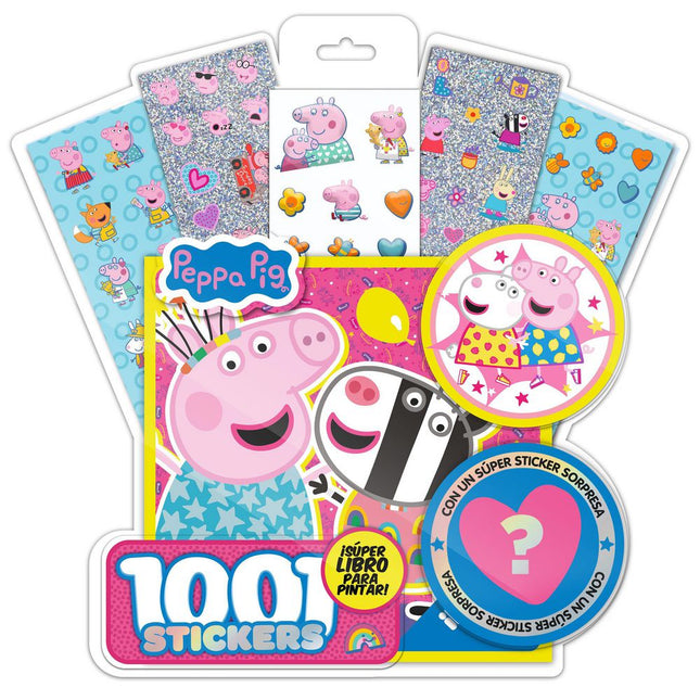 1001 Stickers Peppa Pig - Disney