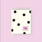 Cuaderno Hojas Blancas Polka Life - TOY