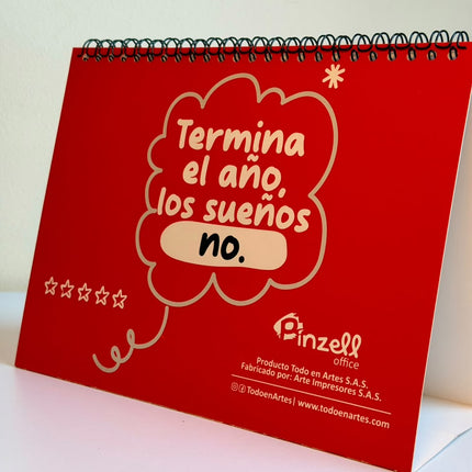 Calendario De Mesa 2027 Doodles | Pinzell