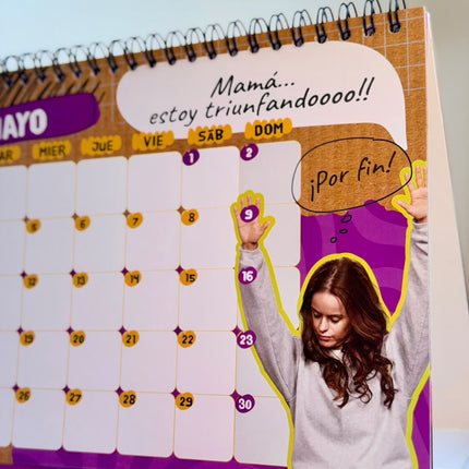 Calendario De Mesa 2027 Memes | Pinzell