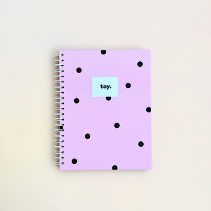 Notebook Polka Life Rayado - TOY