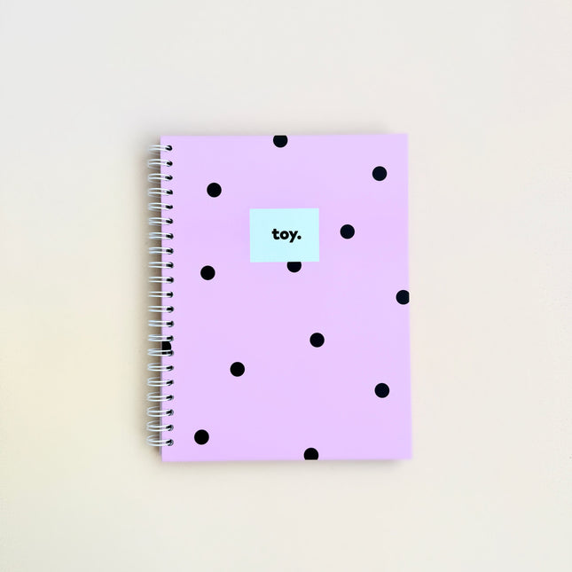 Notebook Polka Life Rayado - TOY