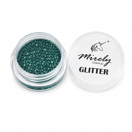 Glitter Mirely (Mirella) Cosmético x 15 Colores