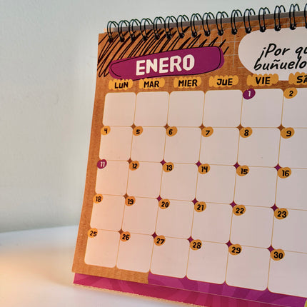 Calendario De Mesa 2027 Memes | Pinzell