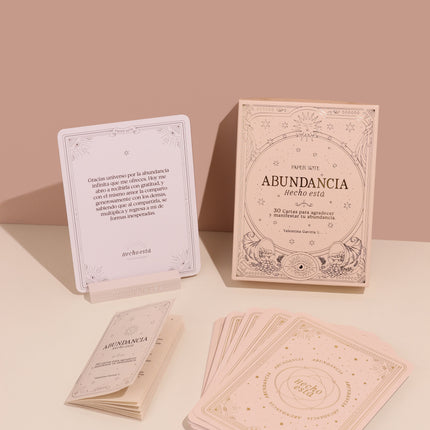 Cartas Abundancia Hecho Está - Paper Note