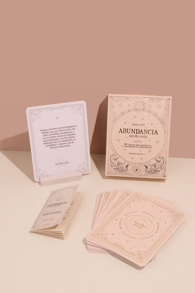 Cartas Abundancia Hecho Está - Paper Note