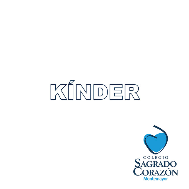 Paquete De Cuadernos Kinder | Colegio Sagrado Corazón Montemayor