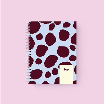 Notebook Blue Jungle Cuadriculado - TOY
