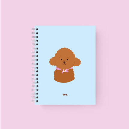 Notebook Poodle Mini Market Cuadriculado - TOY