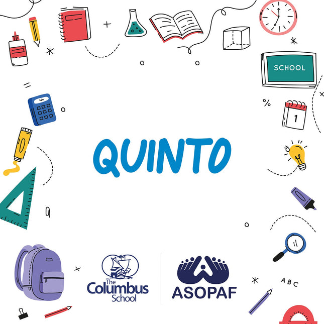 Kit Escolar 5° – Quinto | The Columbus School