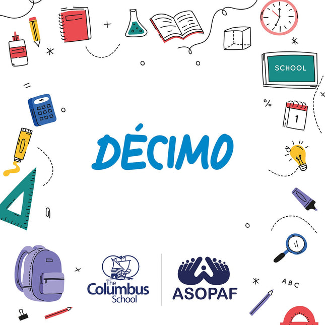 Kit Escolar 10° – Décimo | The Columbus School