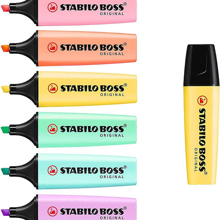 Resaltador Boss Pastel Stabilo
