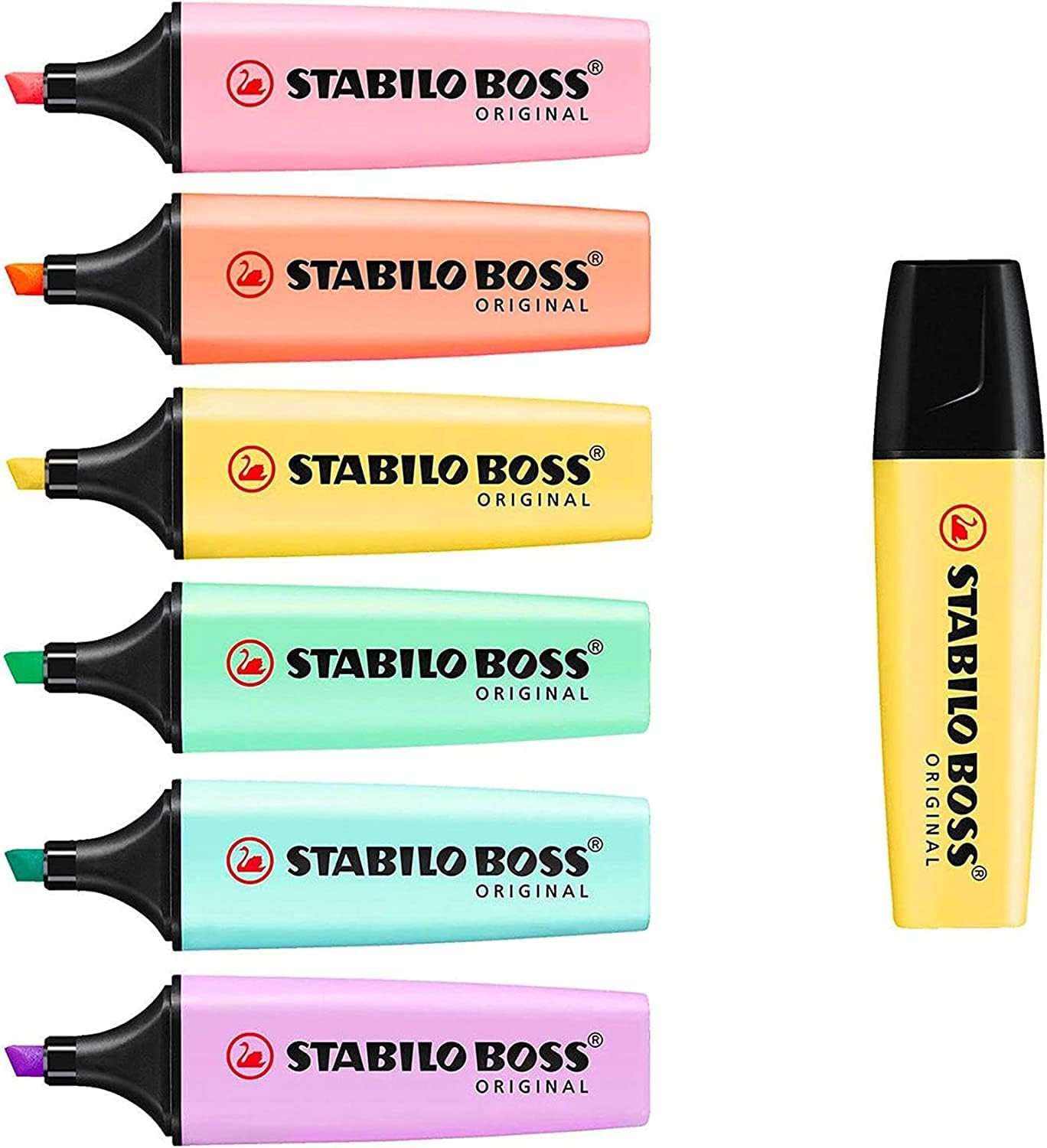Resaltador Boss Pastel Stabilo