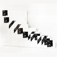 Bastidor canvas Conda 3 mm de 100% algodón 280 g, con 3 capas de gesso imprimado y marco de madera sólida para óleo y acrílico.