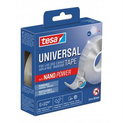 Cinta Doble Faz Universal Nano Power 30mm x 3m Tesa