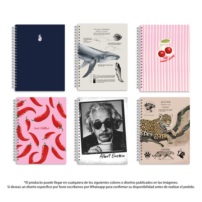 Cuaderno Argollado 7 Materias Mixto Grande SOS