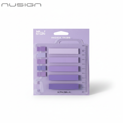 Notas Adhesivas Index Set x5 Degradé Nusign Morado