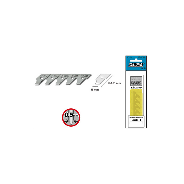 Cuchilla Olfa Cob-1 X 15 Ref-21-04
