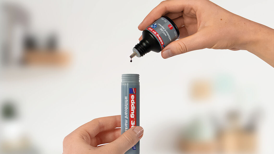 Tinta Para Recargar Marcador Borrable | Edding